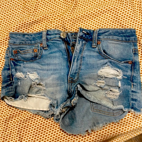 American Eagle Outfitters Pants - Jean shorts they are stretchy and good to wear in the summer and comfortable